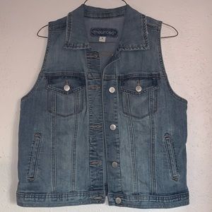 Maurices denim vest